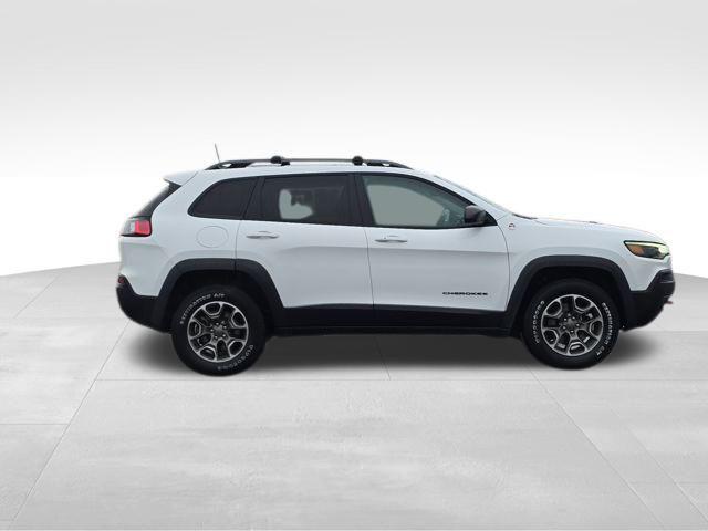 used 2021 Jeep Cherokee car, priced at $22,000