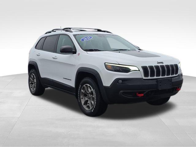used 2021 Jeep Cherokee car, priced at $22,000