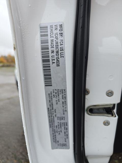 used 2021 Jeep Cherokee car, priced at $22,000