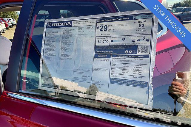 new 2026 Honda CR-V car, priced at $35,987