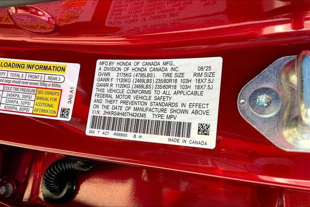 new 2026 Honda CR-V car, priced at $35,987