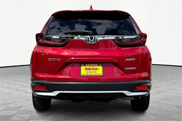 used 2021 Honda CR-V Hybrid car, priced at $28,000