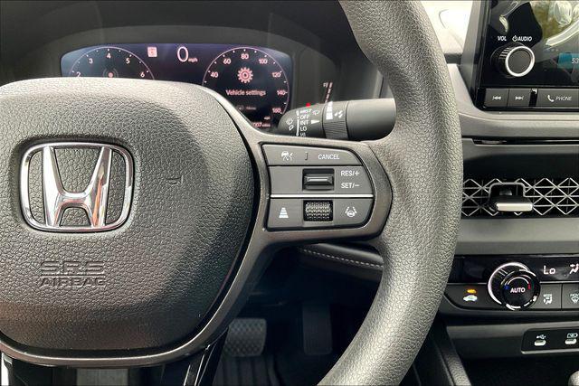 new 2025 Honda Accord car, priced at $28,797