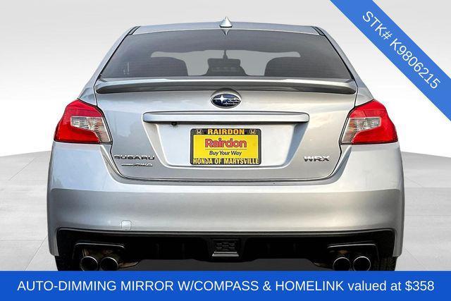 used 2019 Subaru WRX car, priced at $22,500