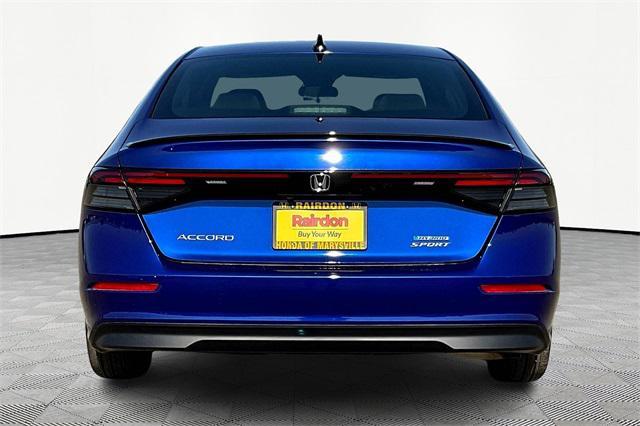 new 2025 Honda Accord Hybrid car, priced at $35,260