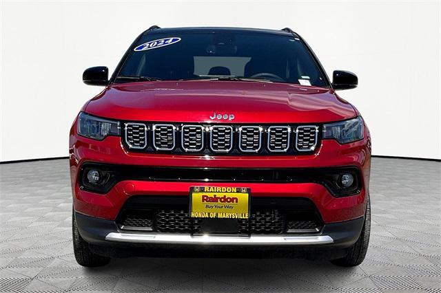 used 2024 Jeep Compass car, priced at $26,500