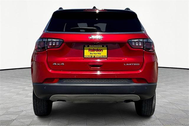 used 2024 Jeep Compass car, priced at $26,500