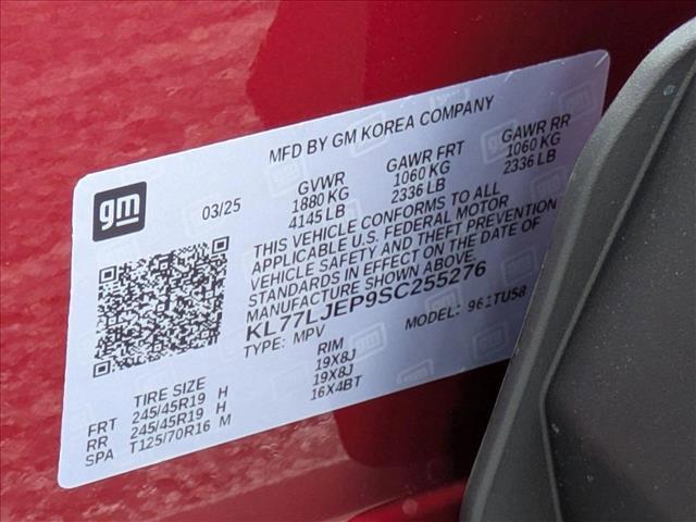 new 2025 Chevrolet Trax car, priced at $26,940