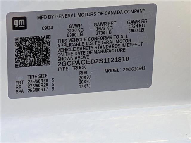new 2025 Chevrolet Silverado 1500 car, priced at $51,855