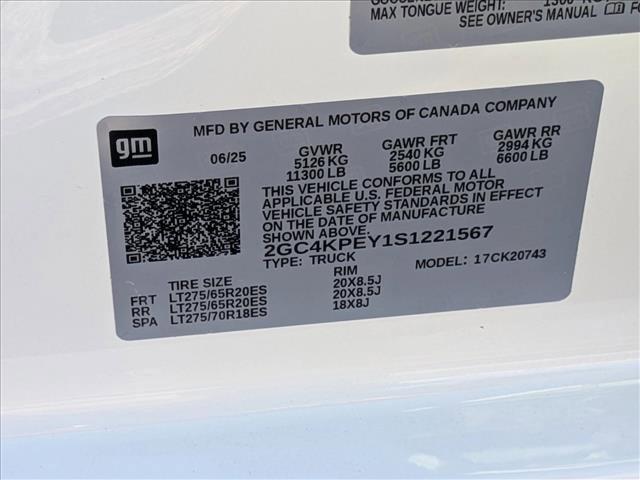 new 2025 Chevrolet Silverado 2500 car, priced at $76,040