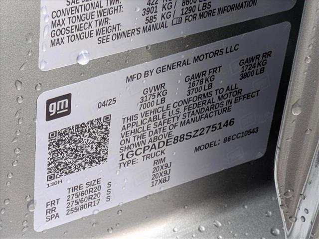 new 2025 Chevrolet Silverado 1500 car, priced at $53,237