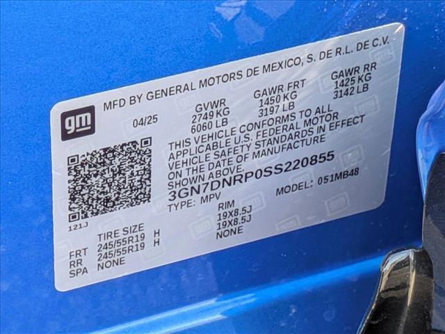 new 2025 Chevrolet Equinox EV car, priced at $36,985