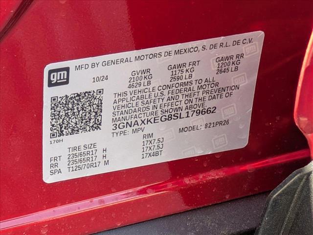 new 2025 Chevrolet Equinox car, priced at $36,455