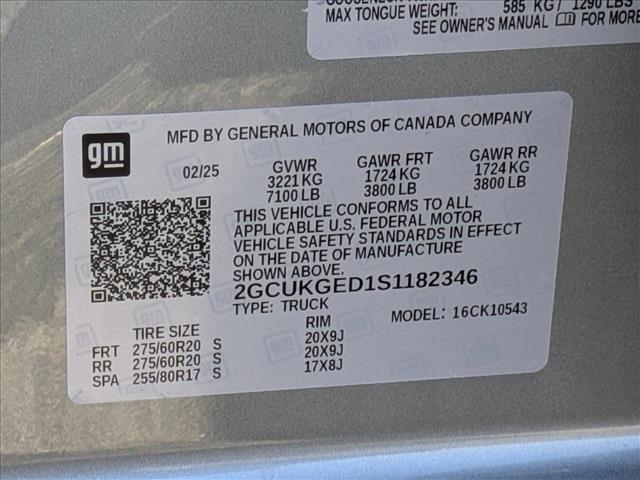 new 2025 Chevrolet Silverado 1500 car, priced at $57,145