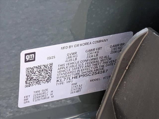 new 2025 Chevrolet Trax car, priced at $24,045