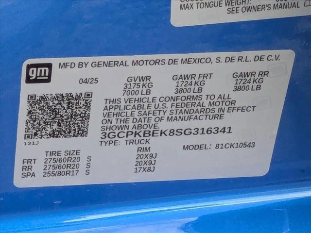 new 2025 Chevrolet Silverado 1500 car, priced at $47,085
