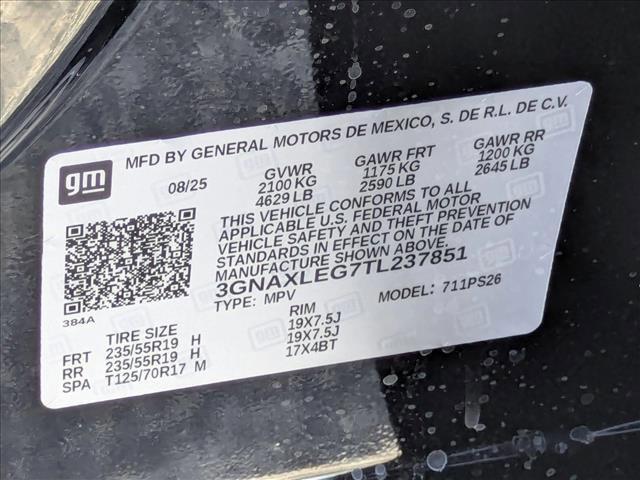 new 2026 Chevrolet Equinox car, priced at $33,316