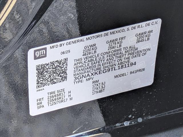 new 2026 Chevrolet Equinox car, priced at $32,495