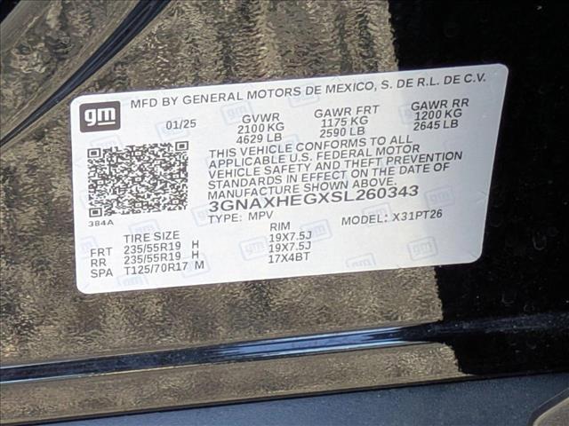 new 2025 Chevrolet Equinox car, priced at $28,245