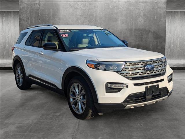 used 2022 Ford Explorer car, priced at $27,999