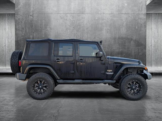 used 2013 Jeep Wrangler Unlimited car, priced at $18,987