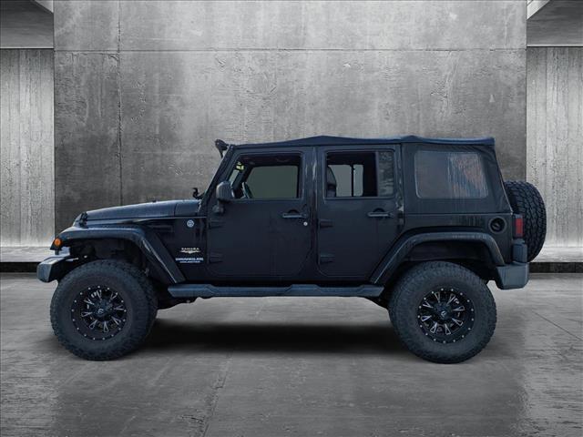 used 2013 Jeep Wrangler Unlimited car, priced at $18,987