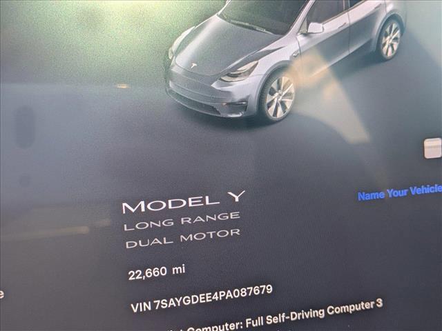 used 2023 Tesla Model Y car, priced at $31,945