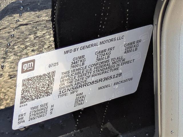 new 2025 Chevrolet Tahoe car, priced at $73,945