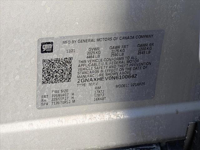 used 2022 Chevrolet Equinox car, priced at $17,995