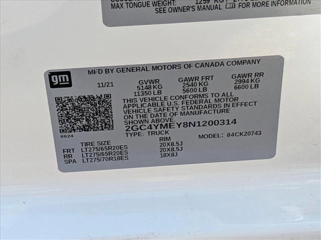 used 2022 Chevrolet Silverado 2500 car, priced at $52,248
