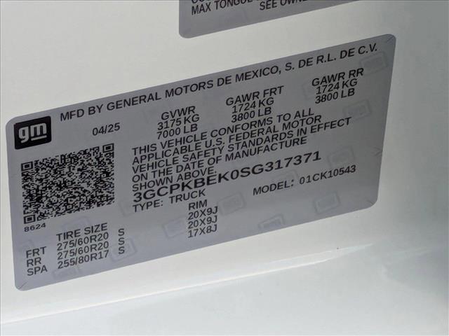 new 2025 Chevrolet Silverado 1500 car, priced at $46,690