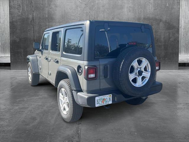 used 2022 Jeep Wrangler Unlimited car, priced at $29,024