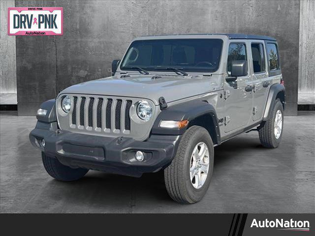 used 2022 Jeep Wrangler Unlimited car, priced at $29,024