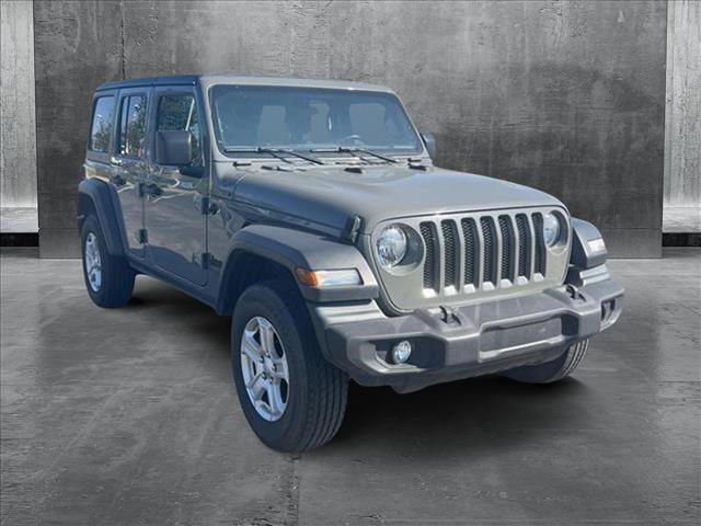 used 2022 Jeep Wrangler Unlimited car, priced at $29,024