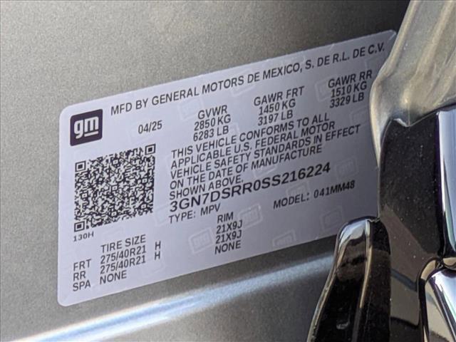 new 2025 Chevrolet Equinox EV car, priced at $52,375