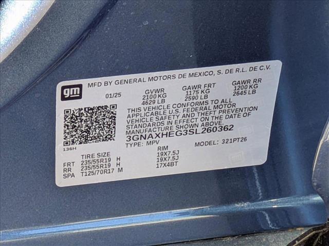 new 2025 Chevrolet Equinox car, priced at $28,945