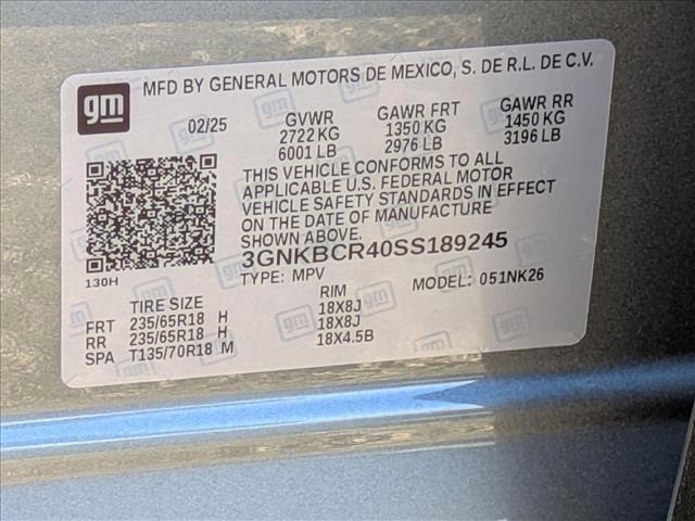 new 2025 Chevrolet Blazer car, priced at $36,625