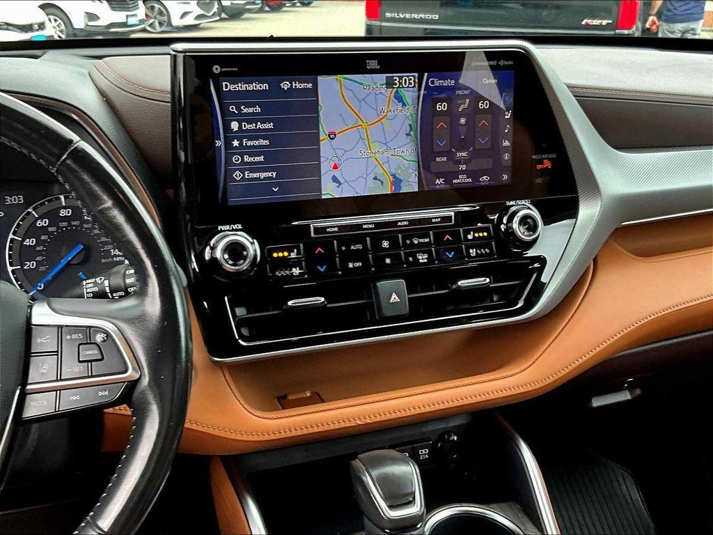 used 2021 Toyota Highlander Hybrid car, priced at $35,798