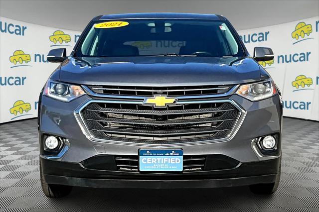 used 2021 Chevrolet Traverse car, priced at $29,019