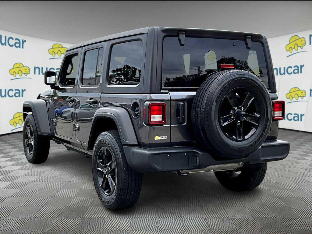 used 2021 Jeep Wrangler Unlimited car, priced at $34,111