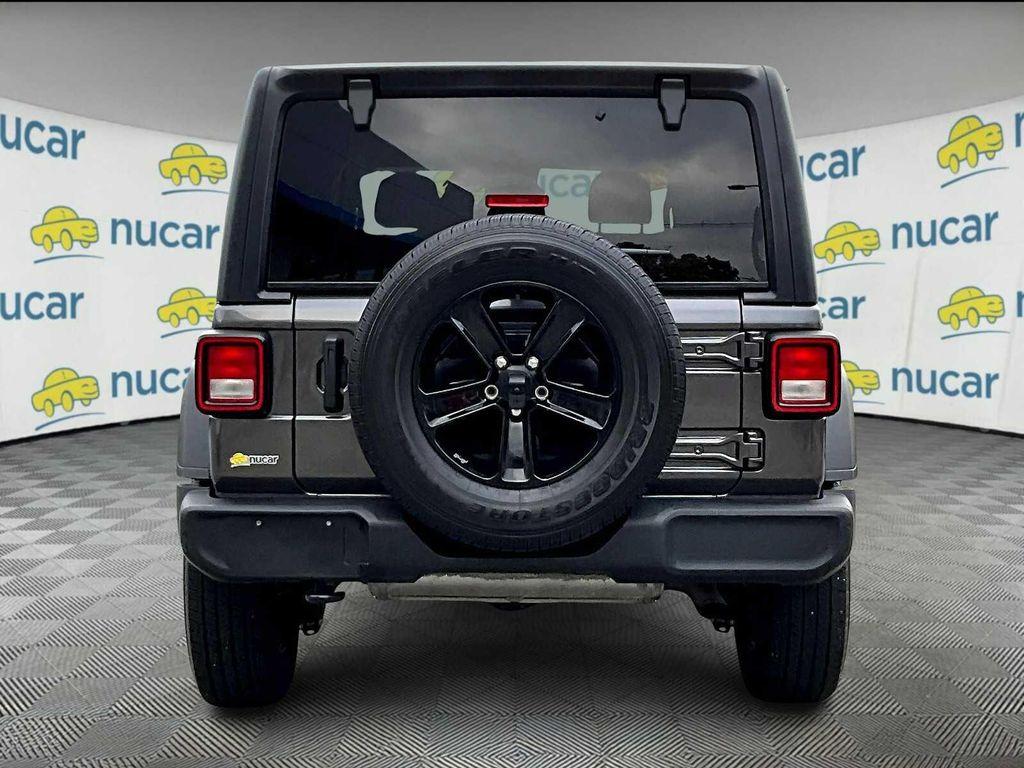used 2021 Jeep Wrangler Unlimited car, priced at $34,111