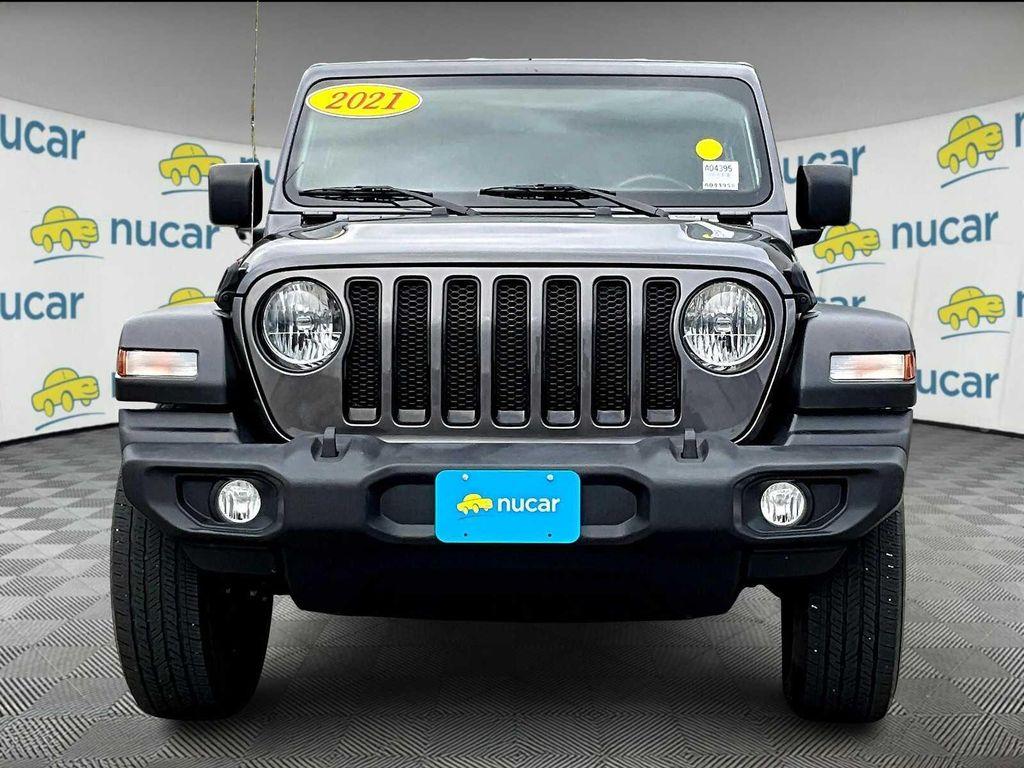 used 2021 Jeep Wrangler Unlimited car, priced at $34,111