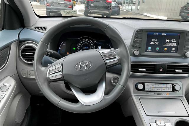 used 2021 Hyundai Kona EV car, priced at $17,277