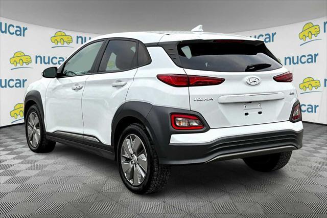 used 2021 Hyundai Kona EV car, priced at $17,277