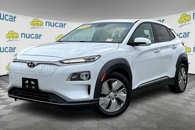 used 2021 Hyundai Kona EV car, priced at $17,277