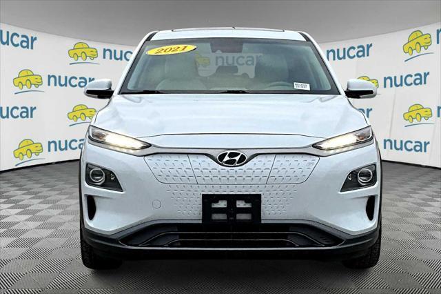 used 2021 Hyundai Kona EV car, priced at $17,277