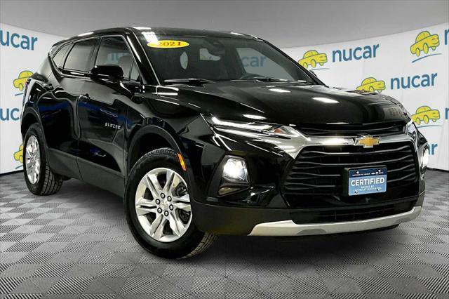 used 2021 Chevrolet Blazer car, priced at $24,277