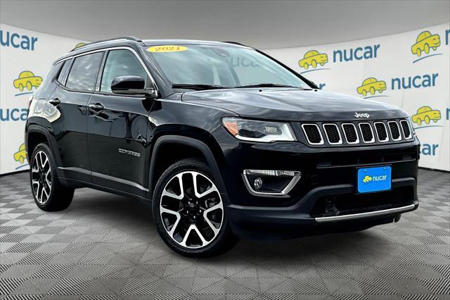 used 2021 Jeep Compass car, priced at $21,888