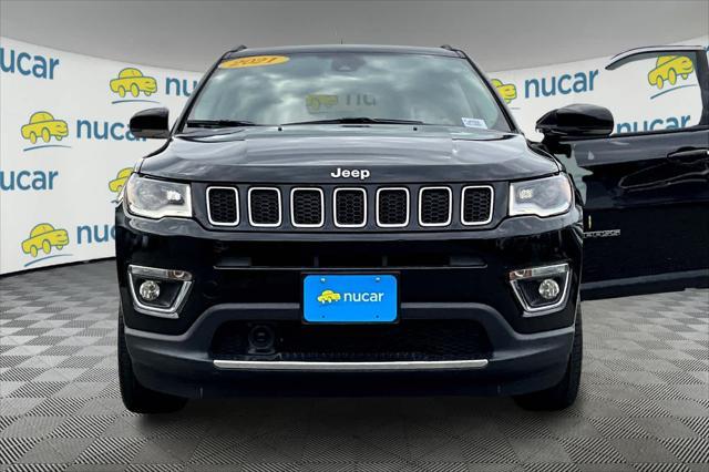 used 2021 Jeep Compass car, priced at $20,482