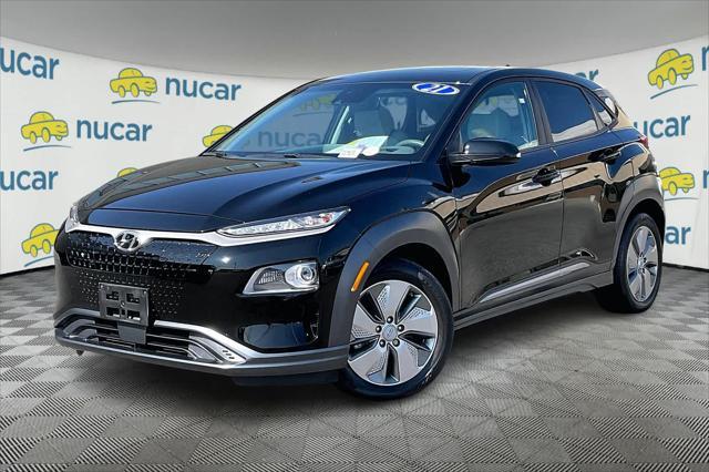 used 2021 Hyundai Kona EV car, priced at $20,122